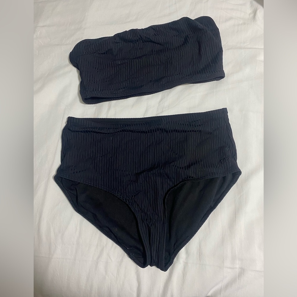 Albion fit ribbed bikini.